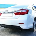 Диффузор тисненый на задний бампер Toyota Camry 50 V50 XV50 2011-2014