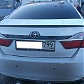  Спойлер узкий на багажник Toyota Camry 50/55